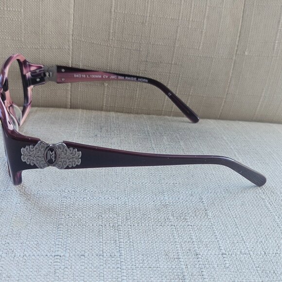 Jessica McClintock Girls Eyeglasses RAISIE HORN 54[]16 130 Glasses - Picture 14 of 16